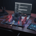 A close-up, dimly lit image of a computer keyboard with the letters "BETWAY" highlighted in a subtle glow. The "NL" keys are also slightly highlighted, and a reflection of a betting website interface is visible on the screen.