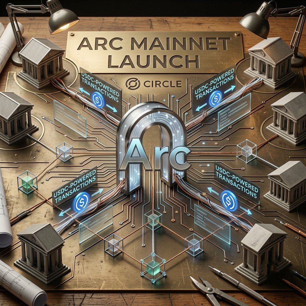 Circle Arc mainnet launches with USDC as native gas token