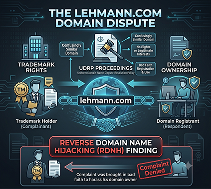 Lehmann.com domain dispute and UDRP case