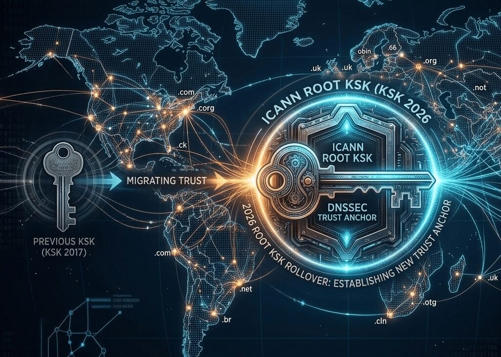 ICANN 2026 Root KSK rollover and DNSSEC security update