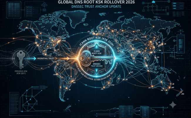 ICANN 2026 Root KSK rollover and DNSSEC security update