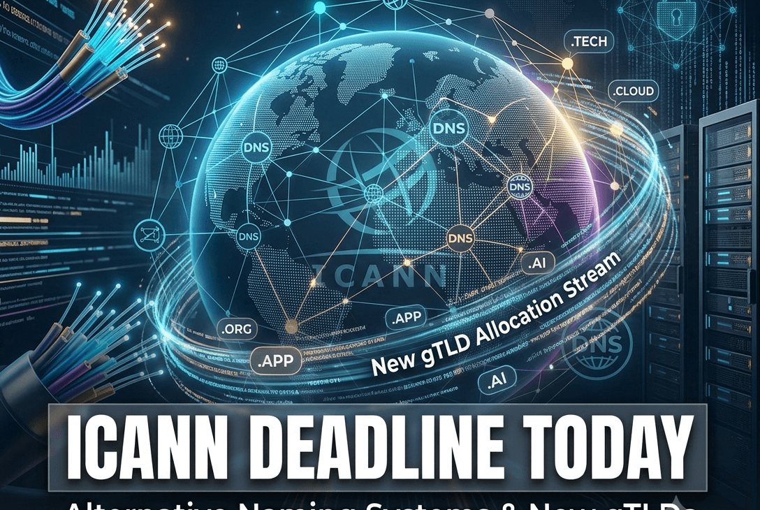 ICANN alternative naming systems deadline for new gTLD comments
