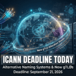 ICANN alternative naming systems deadline for new gTLD comments