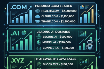 Top domain sales from August 27 to September 15 2026