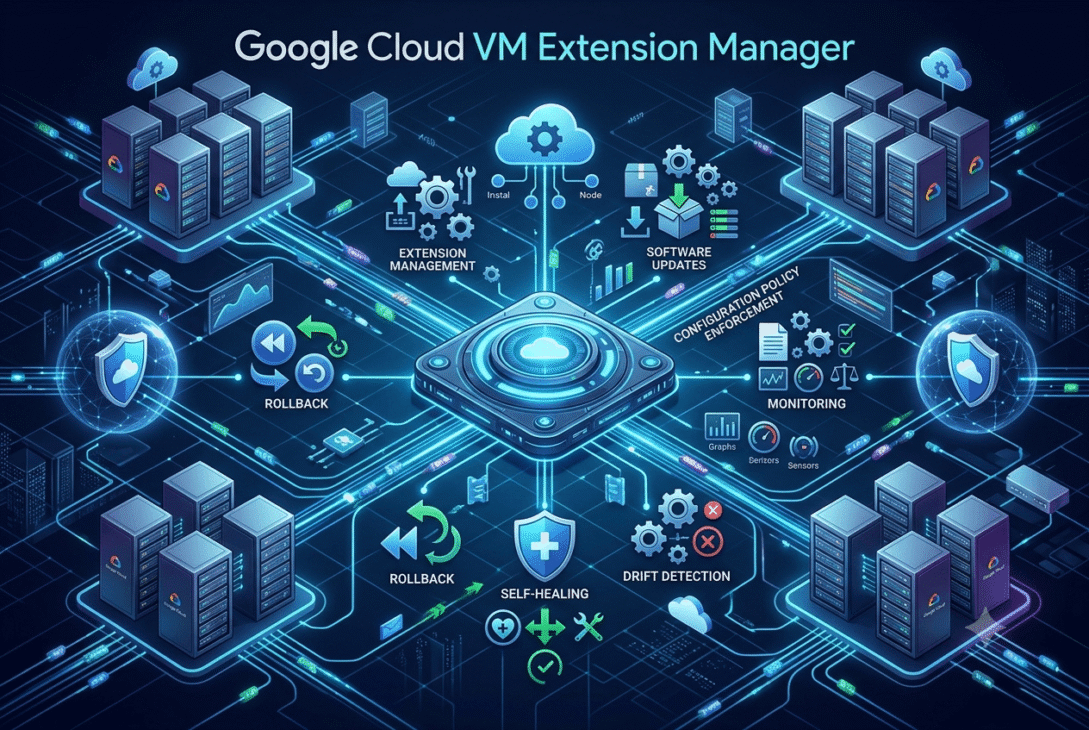 VM Extension Manager automates Google Cloud virtual machine management