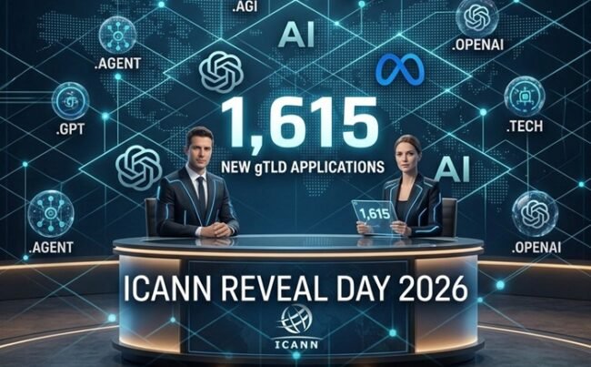 ICANN reveals 1,615 new gTLD applications from OpenAI, Meta and other applicants